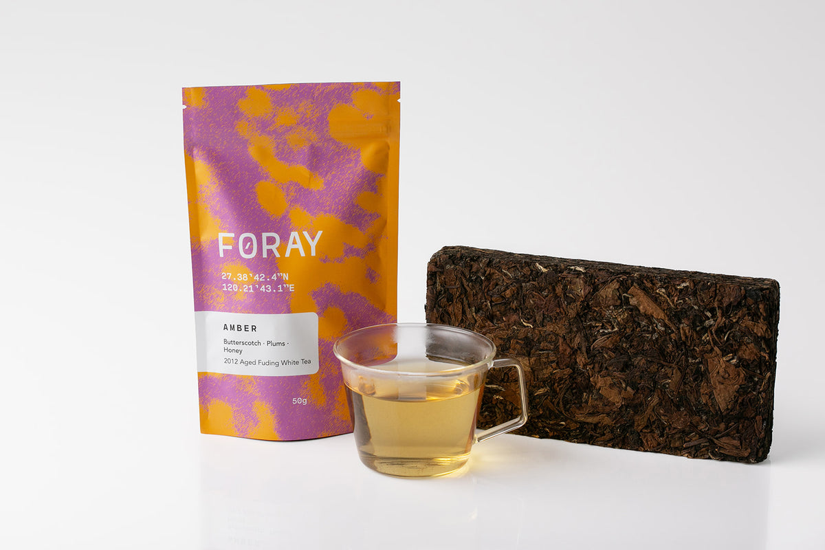 AMBER: Aged white tea